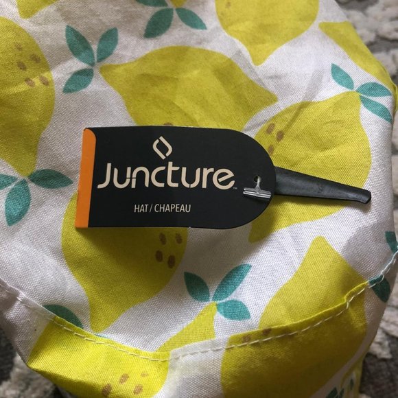 Juncture, Women's Bucket Hat, Lemon print, One Size, NWT - Picture 2 of 3